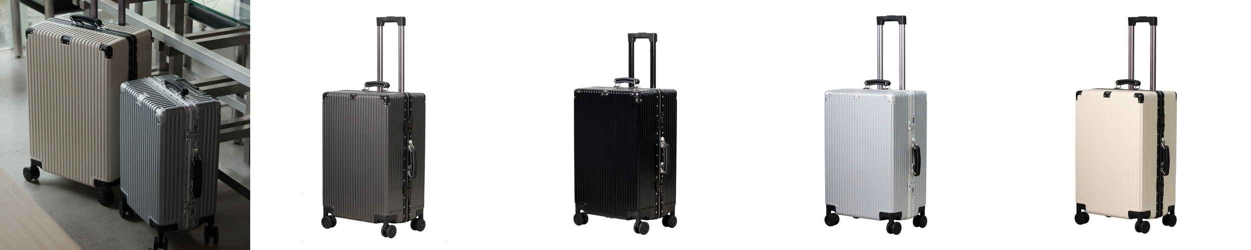 플로 여행용 캐리어 폴리카보네이트 대형 해외 유럽 여행 화물용 76cm(28인치)