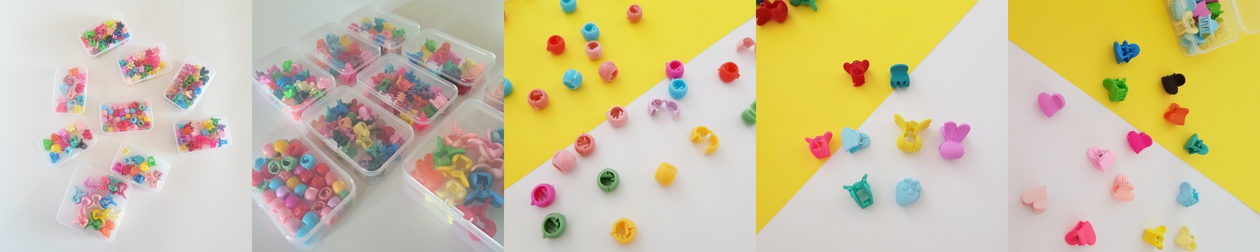 쉬폰 오간자 왕리본핀 반머리 리본핀 9컬러