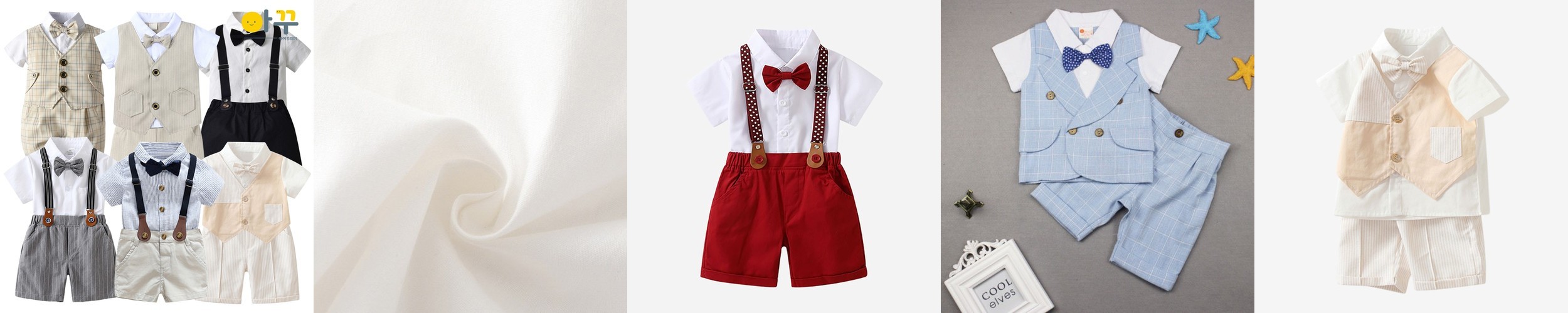아이꾸미기 남아 여름 아기 유아정장 턱시도 백일잔치 돌복 신생아 외출복