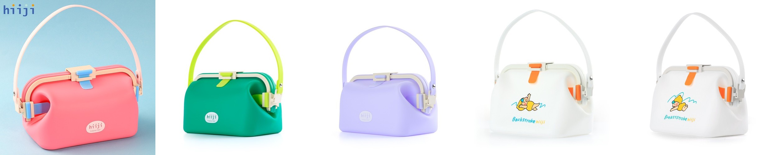 헤이썸머 메쉬백 화이트