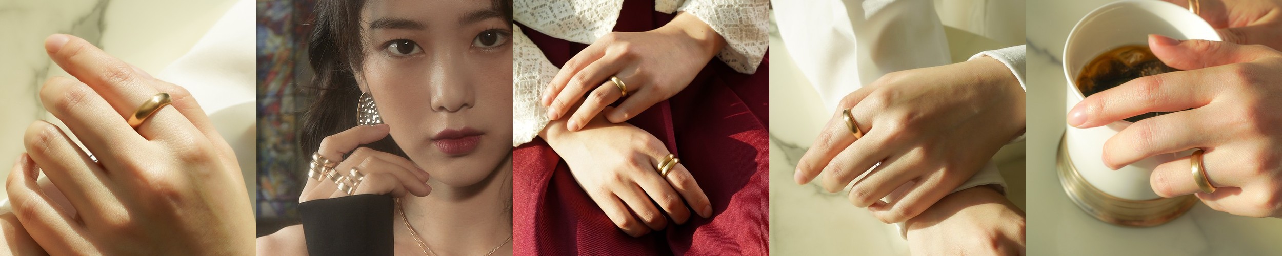 14k 루시플라워 금 귀걸이 생일 선물 여자 귀걸이