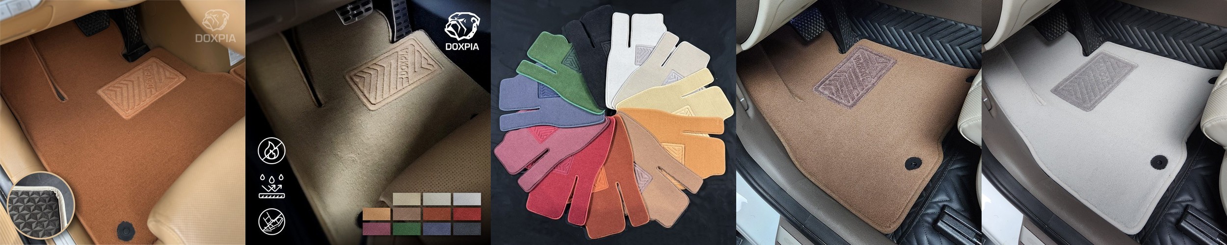 DUB 스웨이드 논슬립 차량용 대쉬보드커버 전차종