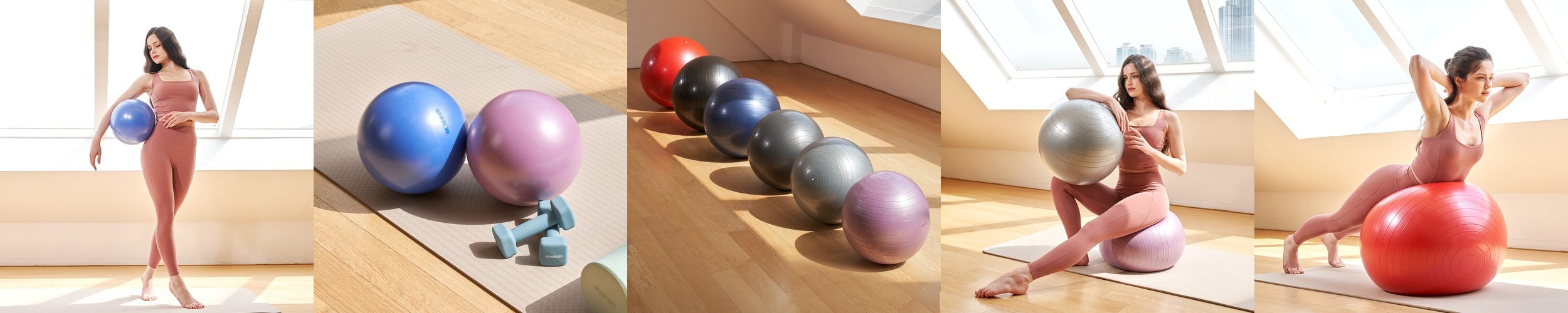 아리프 짐볼 안티버스트 요가 필라테스 임산부 65cm, 다크틸