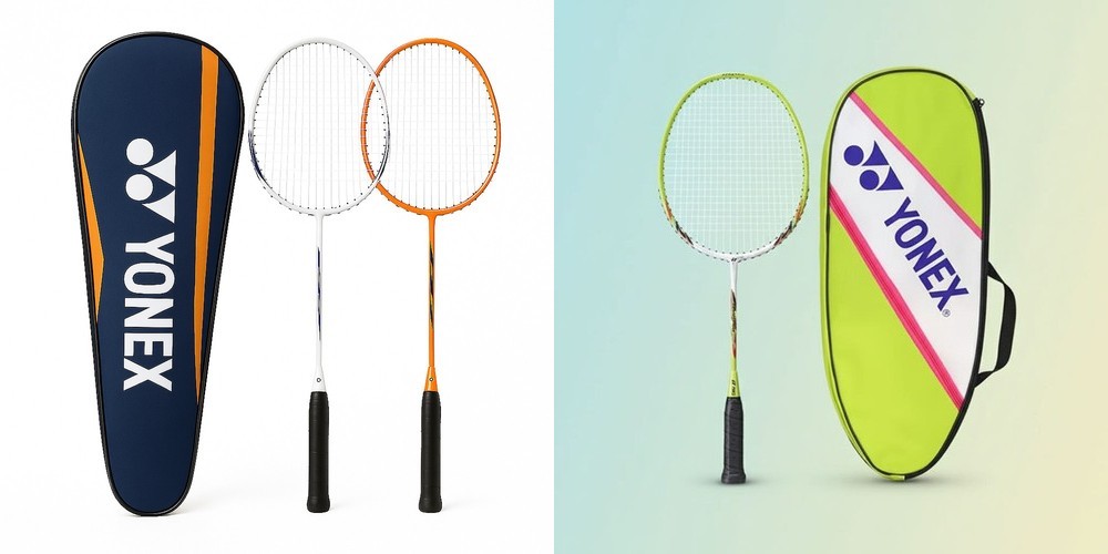 세베로 나노카본7 배드민턴라켓 세트 2자루 풀커버 초보 입문 동호인 방과후