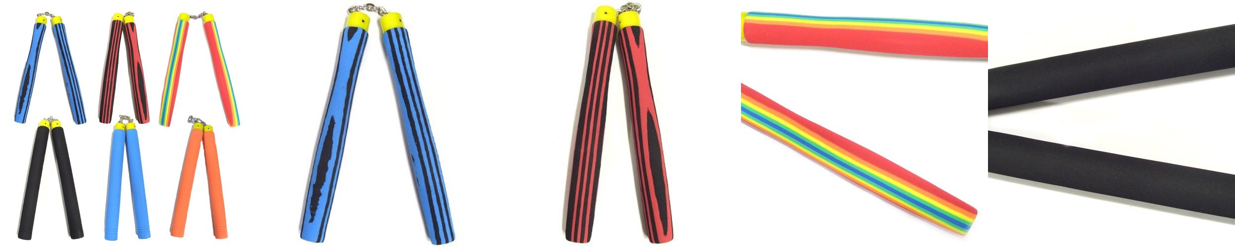 쌍절곤 프리미엄 스폰지쌍절곤 이소룡 태권도 연습용 합기도 스펀지쌍절곤 쌍절봉