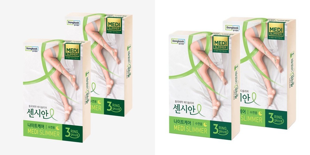 [1+1] 동국제약 센시안 나이트케어 반발 의료기기 압박용밴드 수면용 메디슬리머 / 다리 의료기기 허가