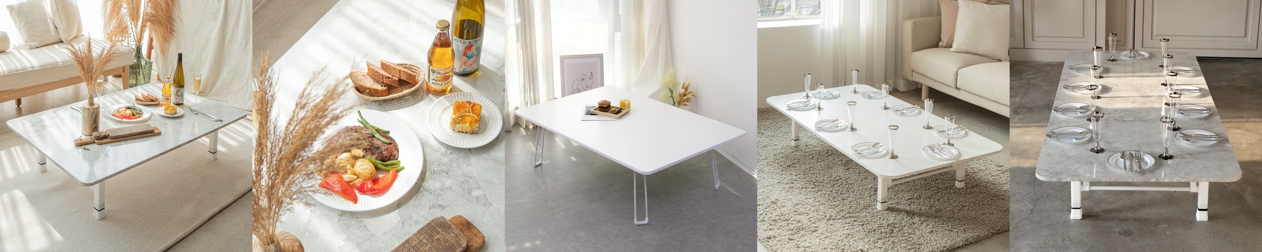 자야캠핑 포르보 월넛 원목 카페 레트로 2인 4인 식탁 원형테이블