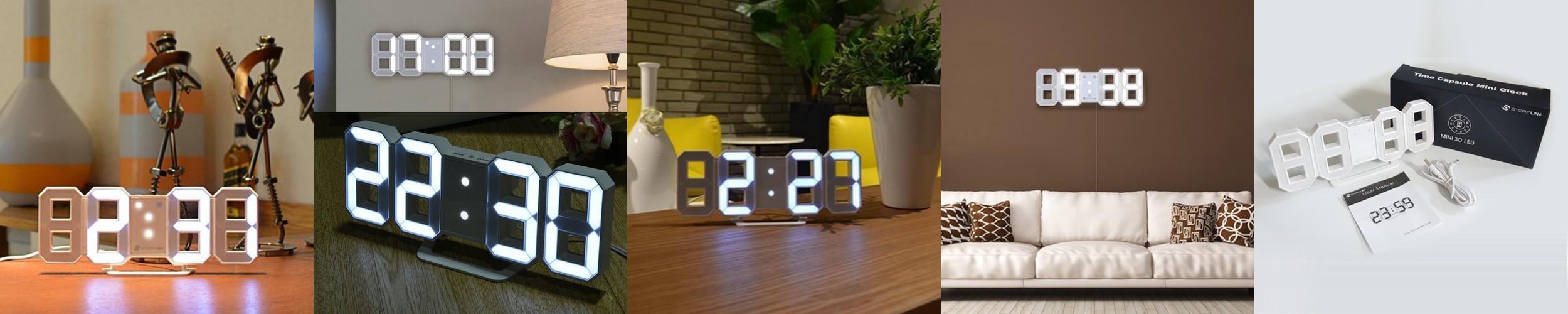 브라운 BC26W 무소음 벽시계 지름 23cm