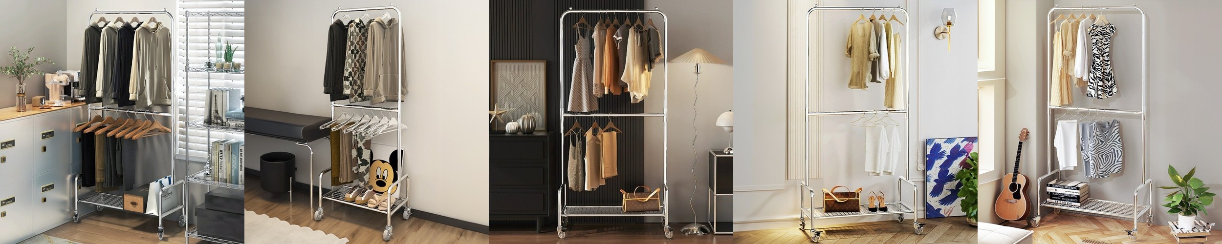 할메이드 어깨뿔방지 철제 얇은 라운드 논슬립 옷걸이 1p