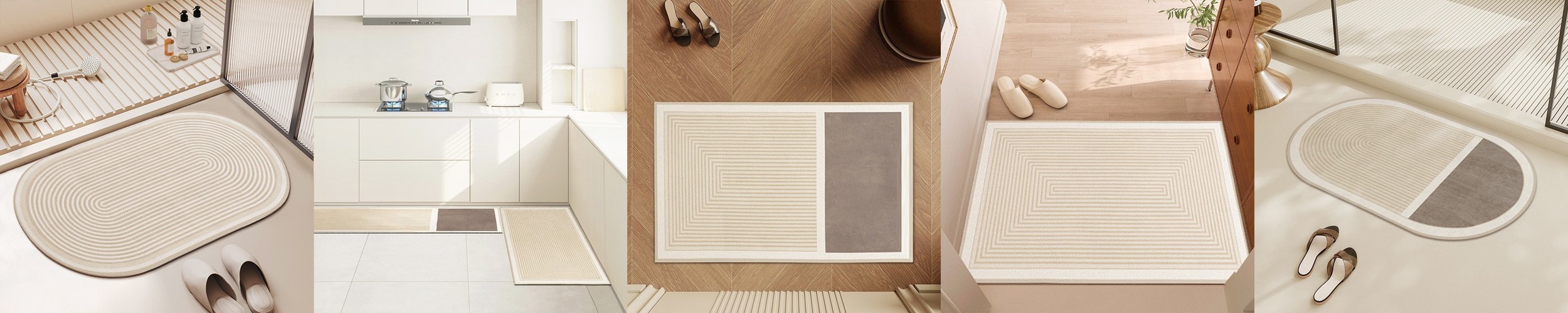 집앤콕 주방 화장실 욕실 베란다 발매트 40×60