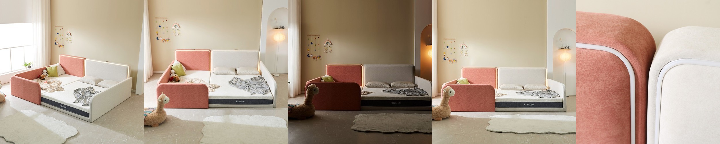 아이팜 쉘 베이비룸 2EA 1세트 유아 안전가드 울타리