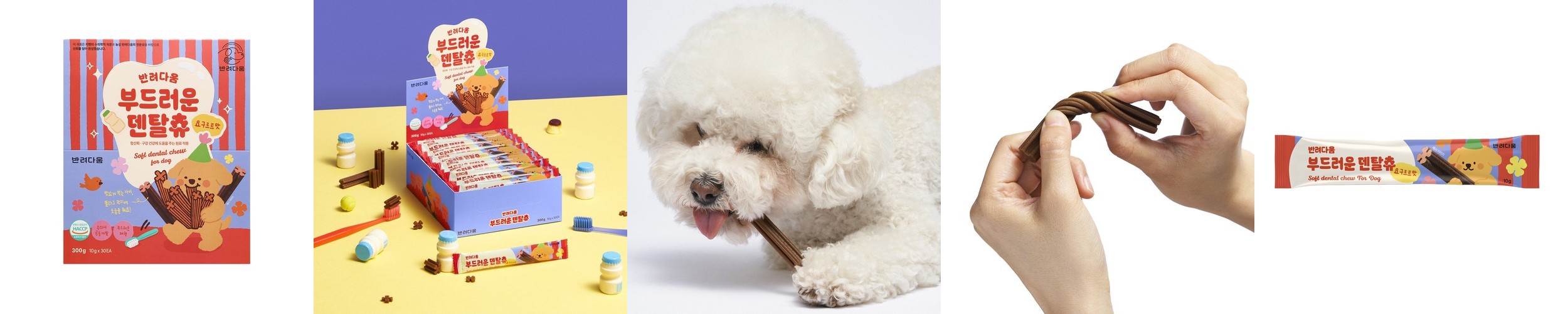 [미펫] 낼름 필름형 영양제 에센셜 구강건강 30개입, 6개