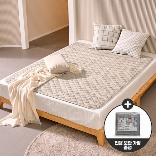 EMF카본매트 분리난방 침대 전자파차단 온열매트 발열전기매트 퀸