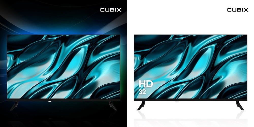 큐빅스 81cm(32인치) HD TV 중소기업 티비 LED 에너지1등급 텔레비전 CBXTV320HD