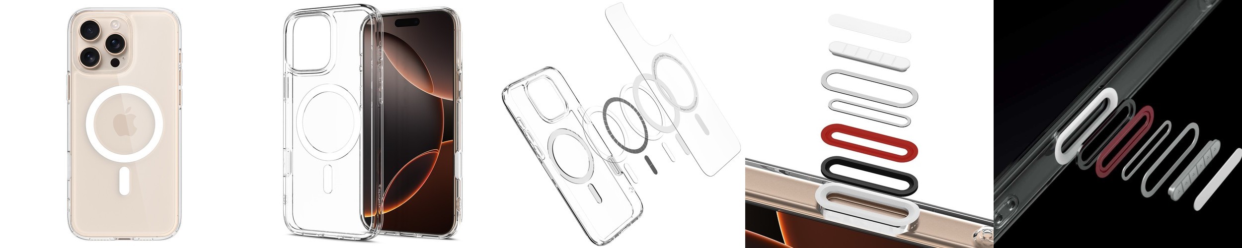 투명 맥세이프 케이스 울트라하이브리드맥핏 클리어딥블루, 아이폰17 프로