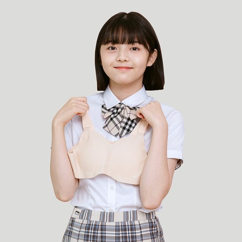 하이서포트 스포츠브라 나이트 수면브라렛 캡내장 뒷태 끈나시 요가탑