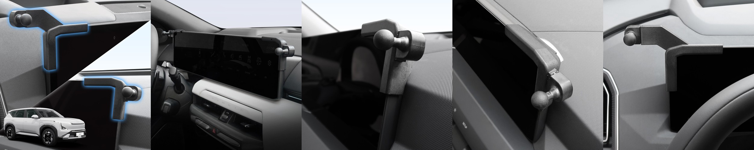 세이보링 화물차 핸드폰 거치대 흡착식 중장비 버스 트럭 거치대