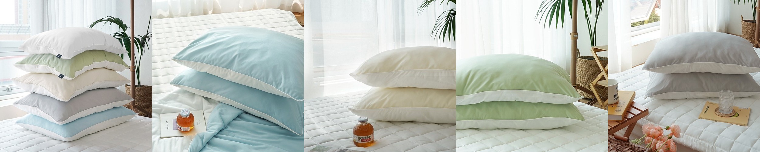 히말라야 듀라론 냉감 베개커버 아이스 쿨링 여름 패드 50x70cm