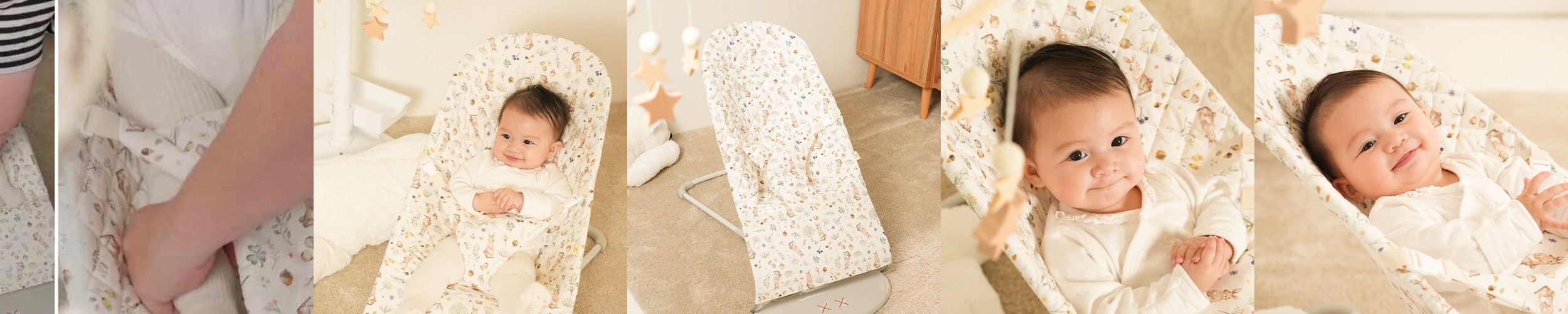 올포홈 신생아 여름 겉싸개 모달 누빔 여름용 아기 출산용품 아이보리