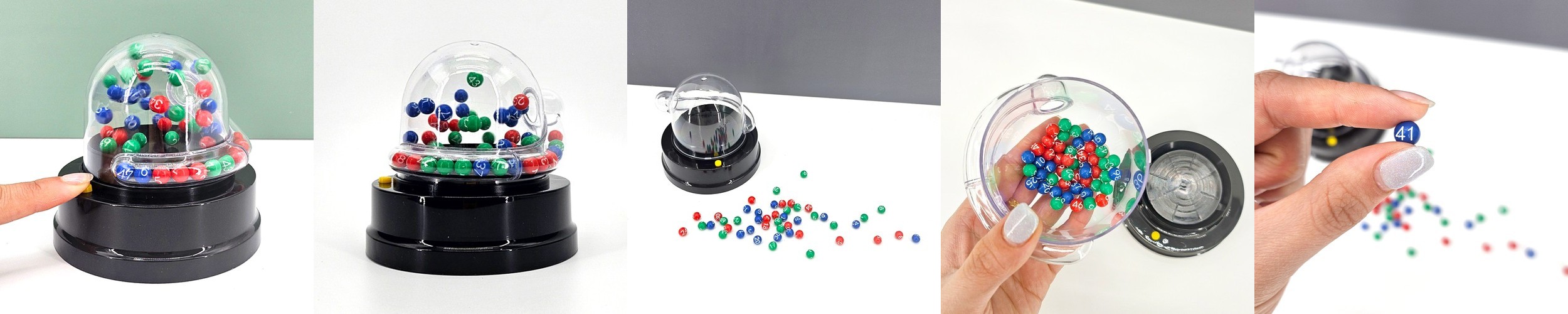 자동 미니 로또 기계 추첨 게임기 로또번호 파워볼 추출기 추첨기