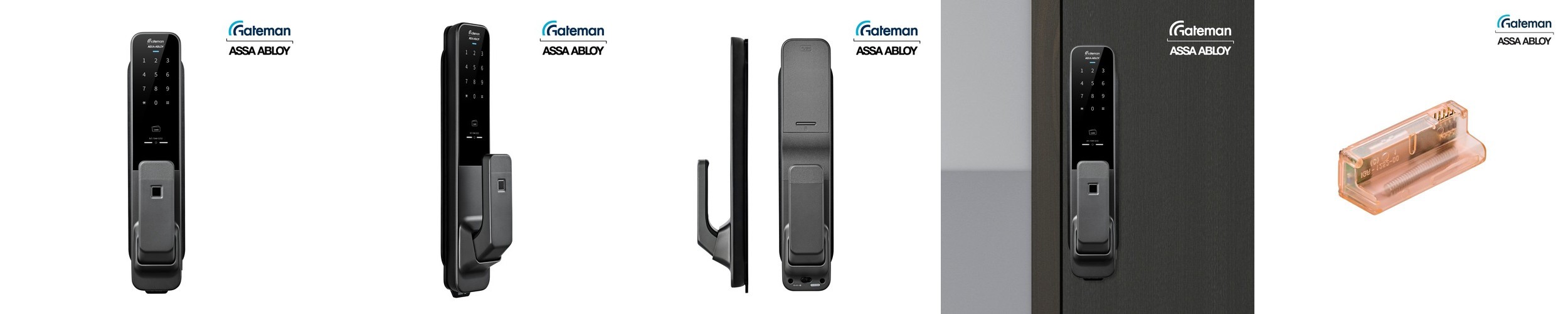 게이트맨 1초 즉시 열림잠김 도어락 푸시풀 현관 프리미엄 IoT 설치포함 GM-500S