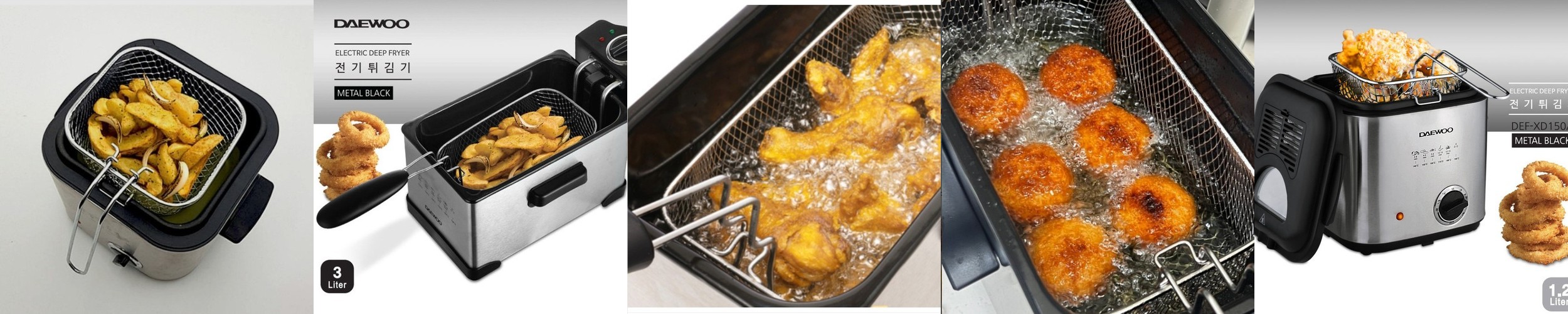 미니 튀김기 가정용 1인용 4인용 전기 튀김 냄비 소형 기계 1.2L 업소용