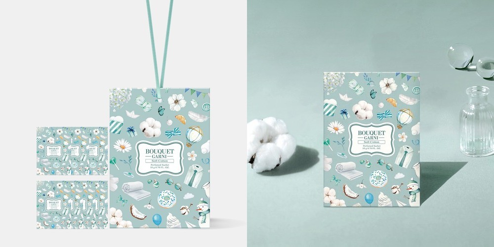 [10개] 부케가르니 습기제거제 제습제 150g 흡습율 테스트 완료 대용량 옷장제습제 걸이형