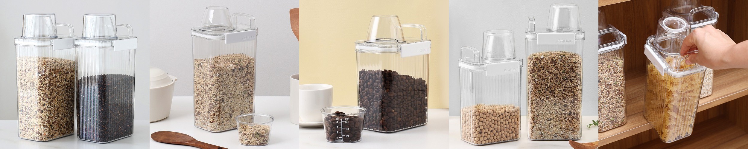 플루딕 진공밀폐 쌀통10kg