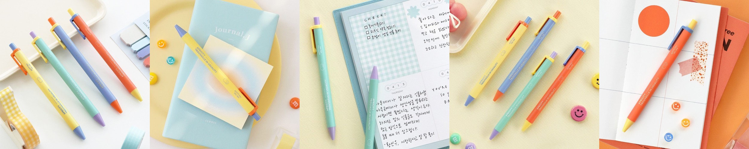 무료각인 판촉볼펜 마카롱 파스텔 볼펜 판촉물 회사 기념품 개업 답례품 홍보물품제작