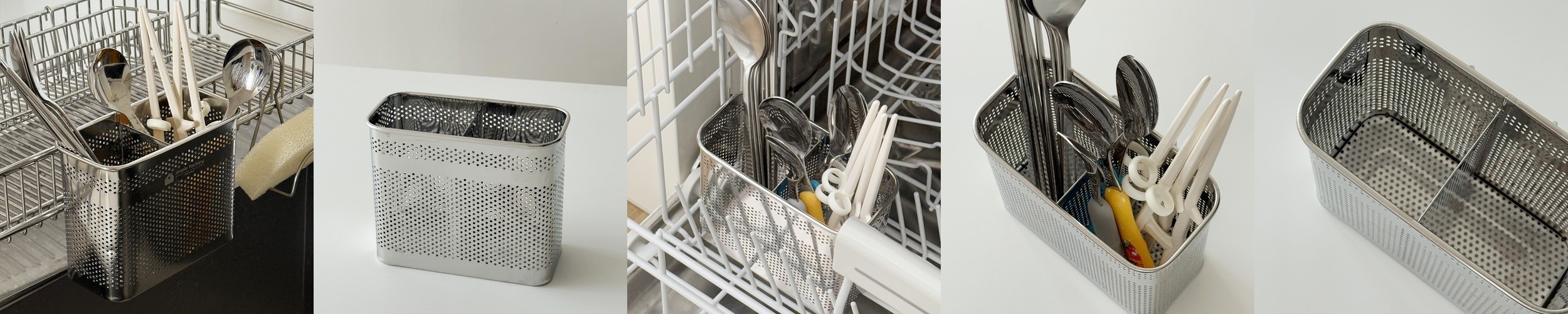 도시락 수저통 휴대용 수저 케이스 세트 무소음 오픈형 어린이 성인