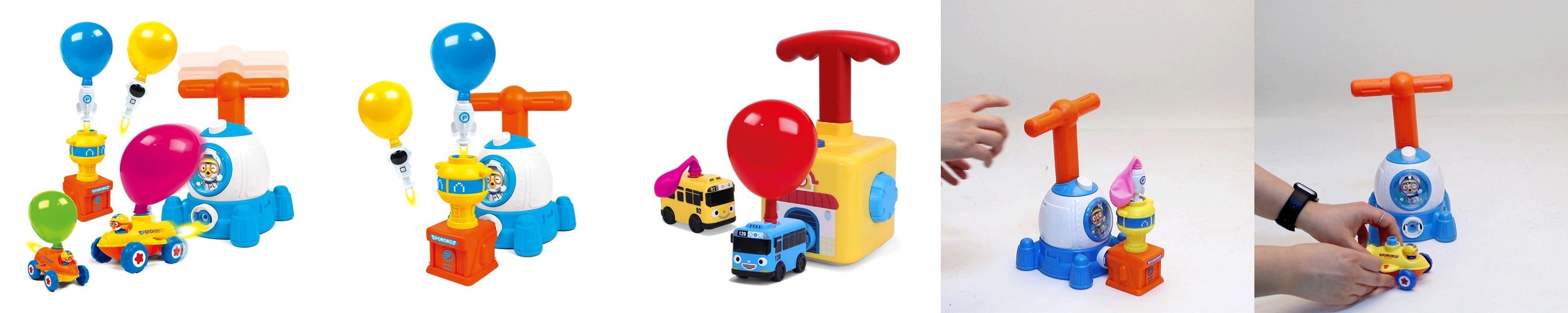 뽀로로 변신경찰본부 자동차 2대포함