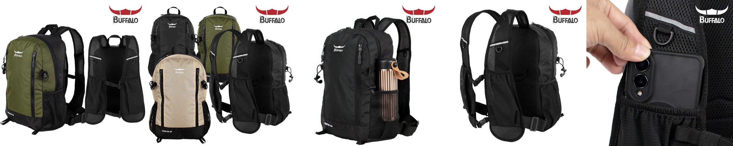 산로 20L 경량 등산가방 남녀공용 가벼운 등산용 배낭 소형 백팩 미니