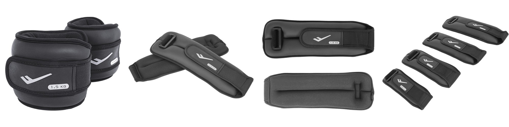 아디다스 퍼포먼스 중량 밴드 세트 발목 손목 모래주머니 다리 근력 운동 0.5kg, 2개입, 1개