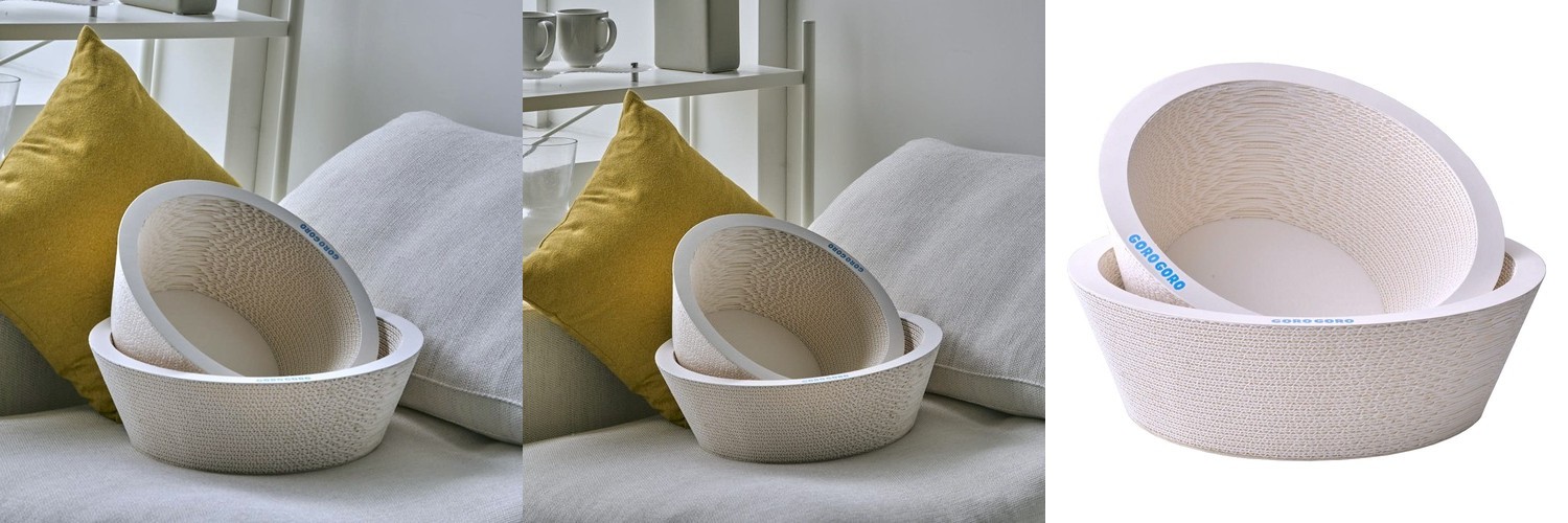 레토 원목 고양이 수직 스크래쳐 대형 90cm