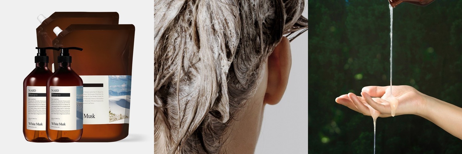 바르바라 샴푸린스겸용 어성초 샴푸 두피 가려움 향기좋은