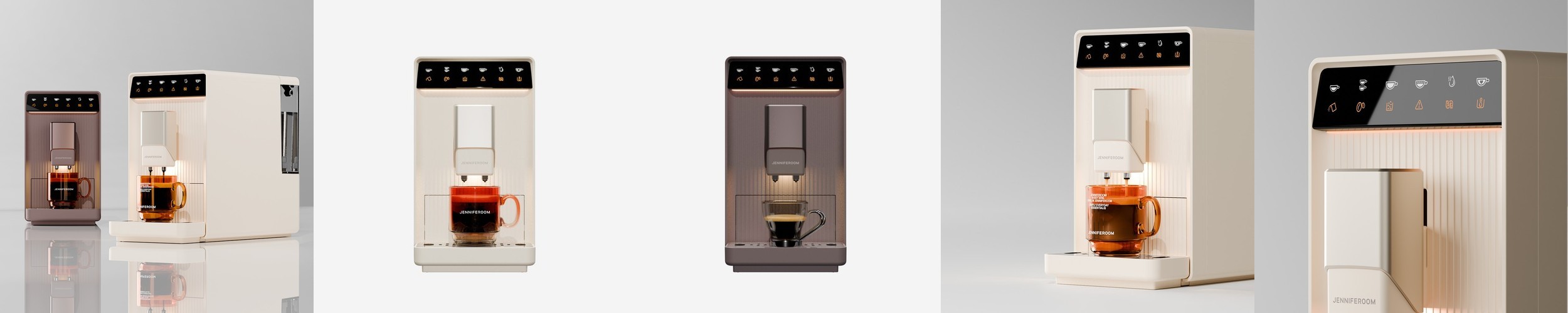 [유라] 전자동 커피머신 E4 WHITE / The Black Noble