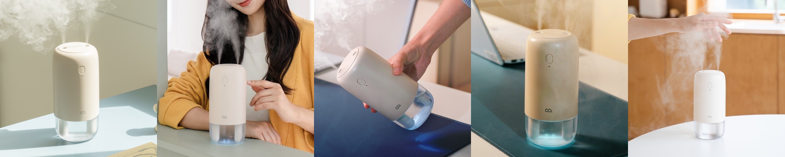 오아 베이직 대용량 가정용 초음파 가습기 4.5L 거실 원룸 상부급수 무소음 통세척