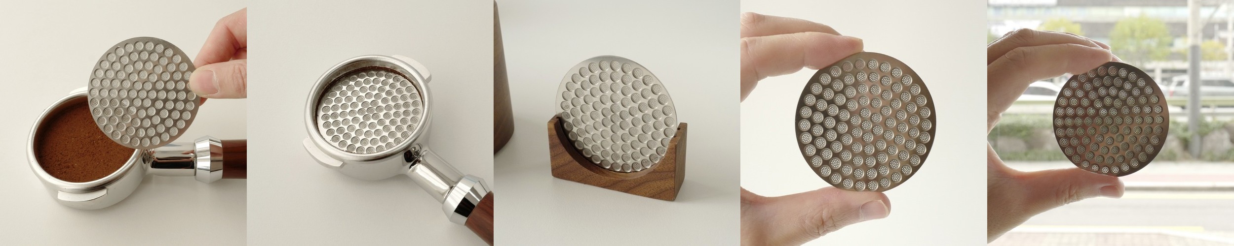 RCW 멀티홀 퍽스크린 퍽필터 플레어 58mm 스테인레스 316