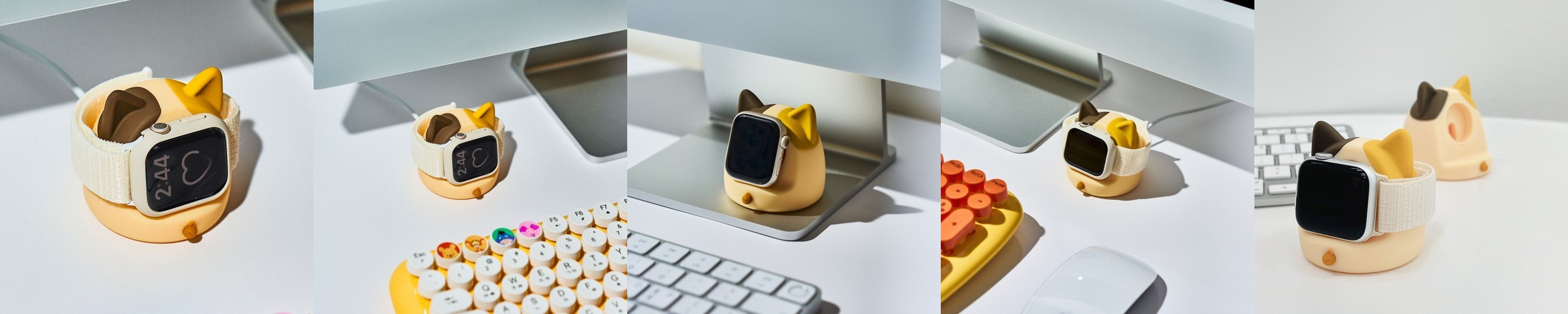 갤럭시 워치 스트랩 밀레니즈 메탈 시계줄 밴드 클래식 갤럭시핏3, 실버