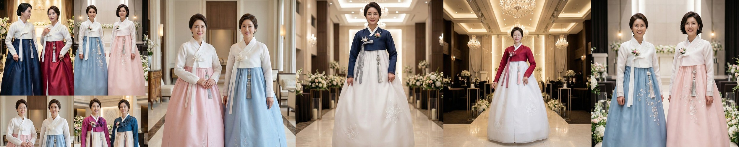 [예약배송4월9일][쥴리앤칼라] 22HS 칼라53 스마일 오션 원피스 레이스 그레이