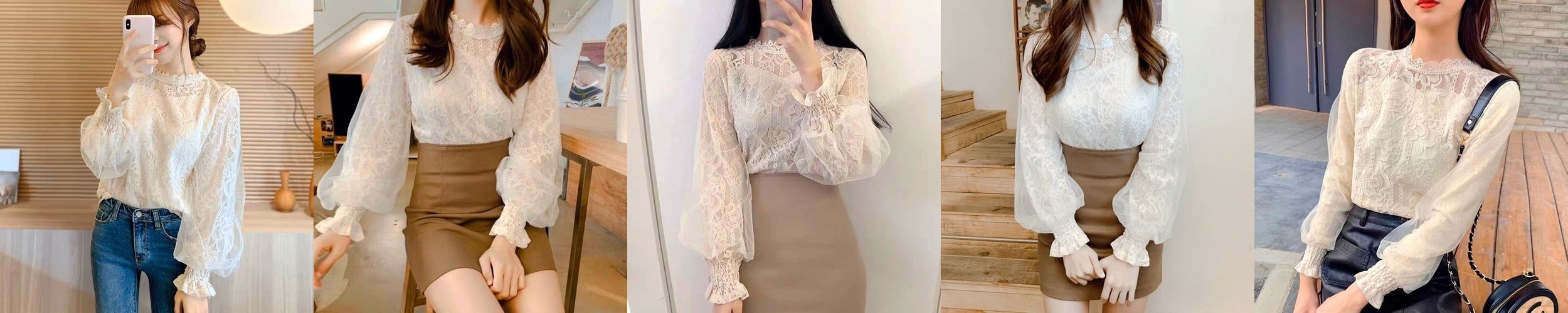 [예약배송4월9일][쥴리앤칼라] 22HS 칼라53 스마일 오션 원피스 레이스 그레이