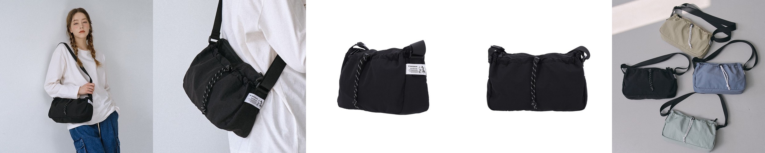 미니 스마일 손가방 에코백 가방