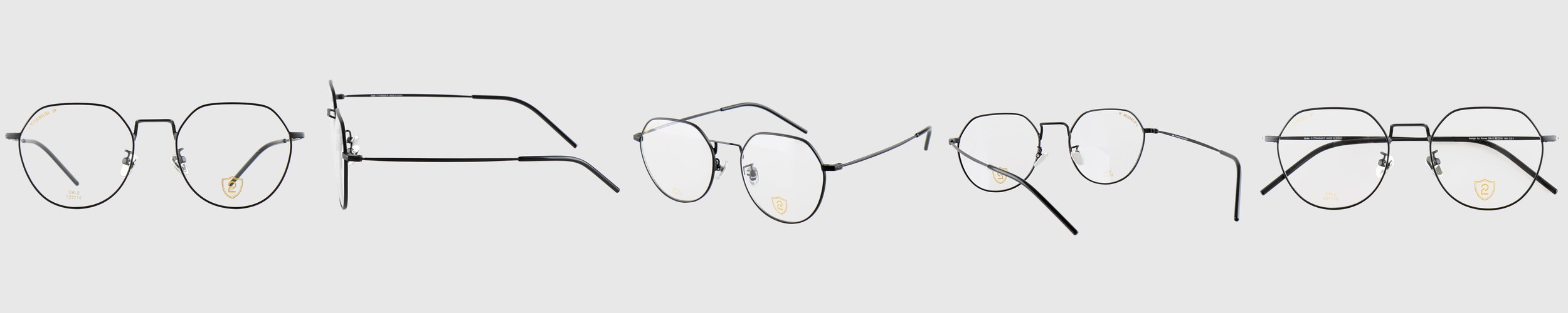 아키하루 1005 긱시크 티타늄 호피 뿔테안경 블루라이트차단 남자 여자 시력보호 패션 안경