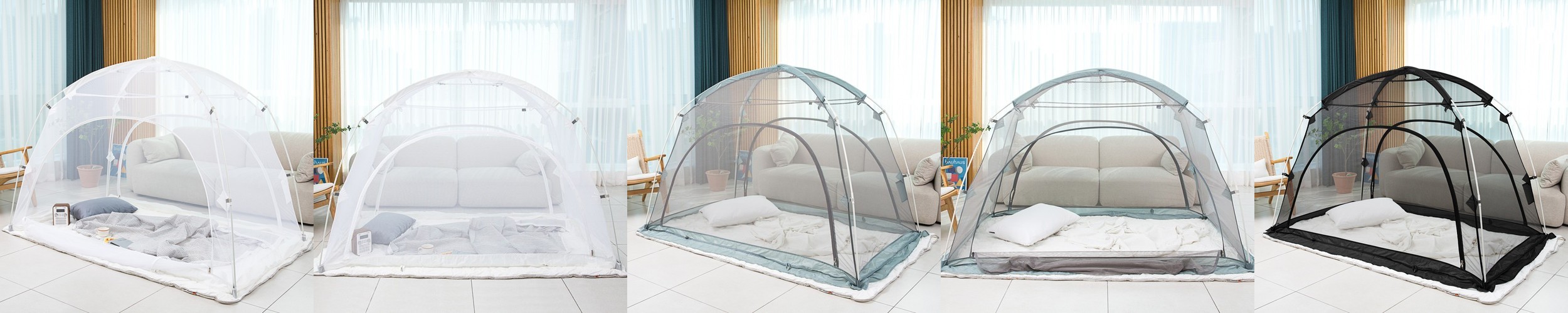 아릭시 타프 스크린 메쉬스크린 모기장 쉘터 그늘막 타프쉘 렉타 헥사 캠핑 블랙 M