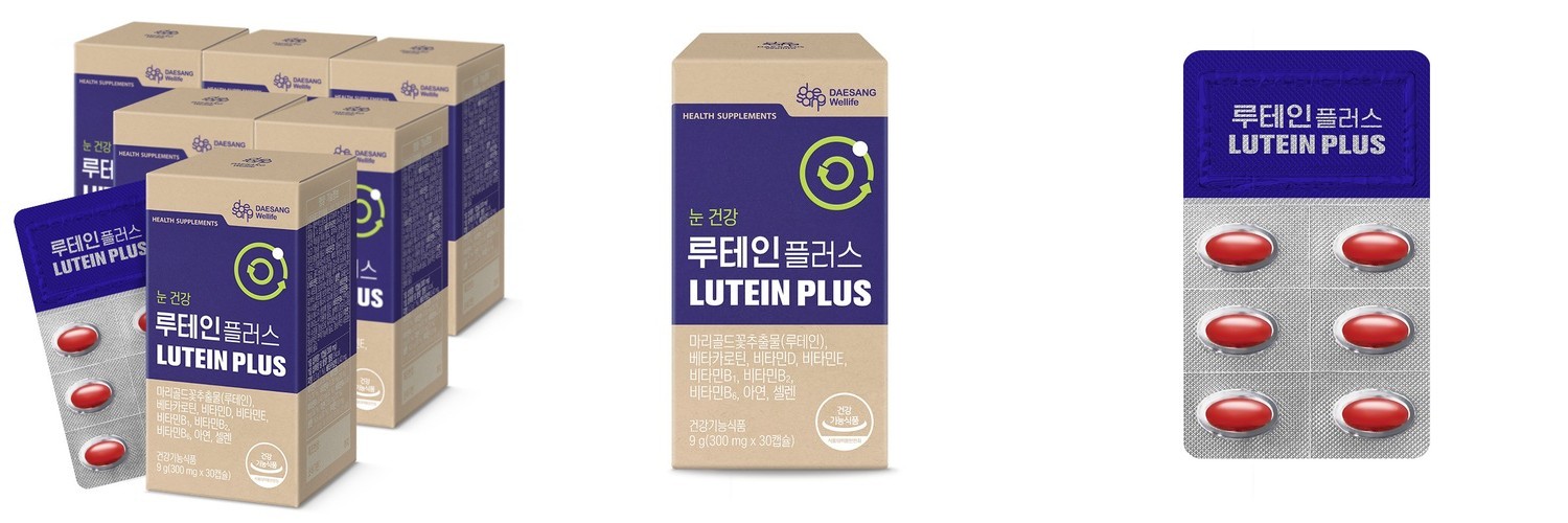 [미펫] 낼름 필름 영양제 눈 루테인UP 30개입, 6개