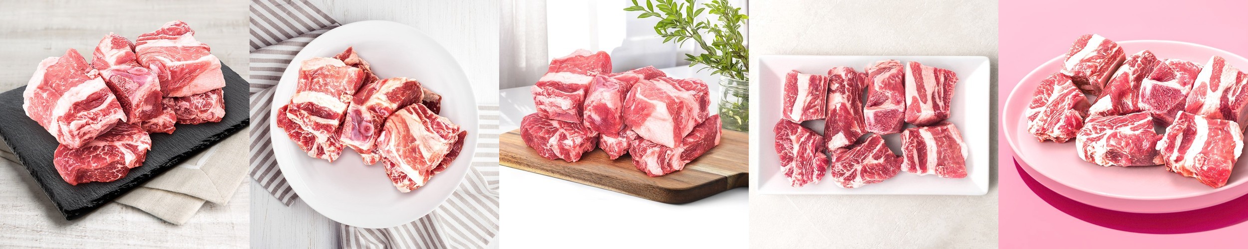 복순네고깃간 국내산 한돈 특제 인삼 양념 돼지갈비 1kg