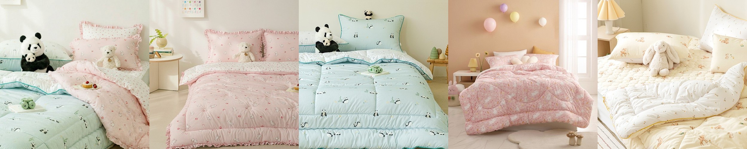 [풀세트]궁극의 부드러움 100% 모달 차렵이불+패드+베개커버 풀세트