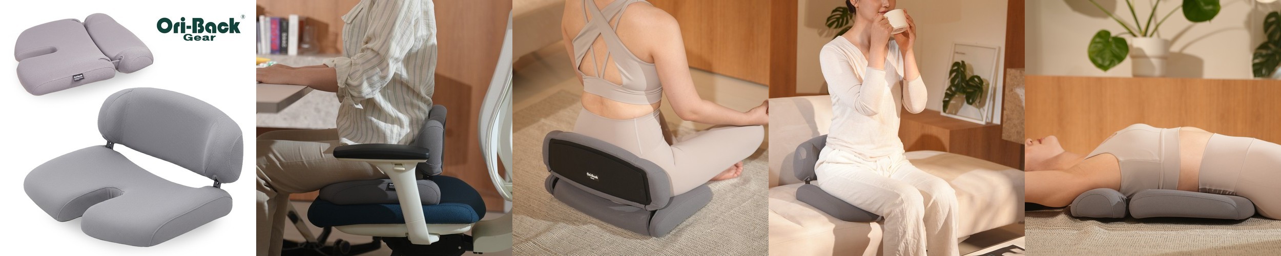 포그니 좌식의자 앉은뱅이 접이식 등받이 네이비