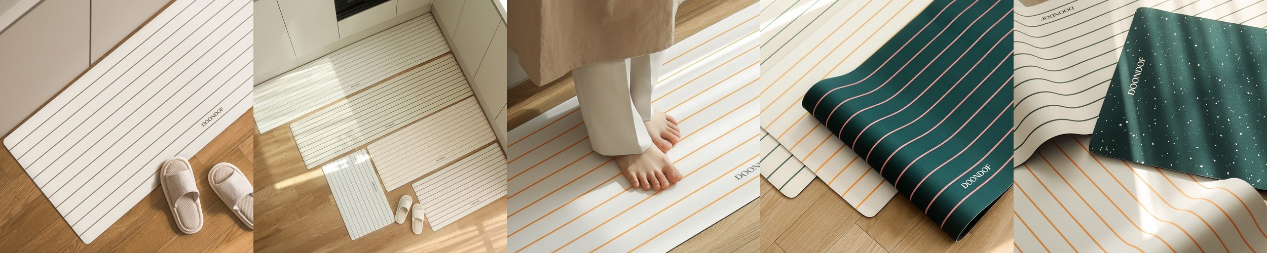 디아르 프리미엄 극세사 주방 매트 욕실 화장실 현관 침실 발매트 50x180cm