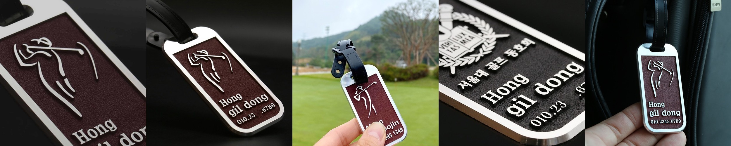 빅 스마일 골프티걸이 캐디용품